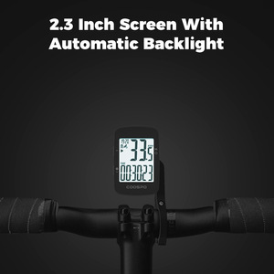 COOSPO-Ordenador de bicicleta con GPS, dispositivo inalámbrico BC26 con pantalla LCD 2,3, velocímetro, odómetro con pantalla personalizada - Product Image 4