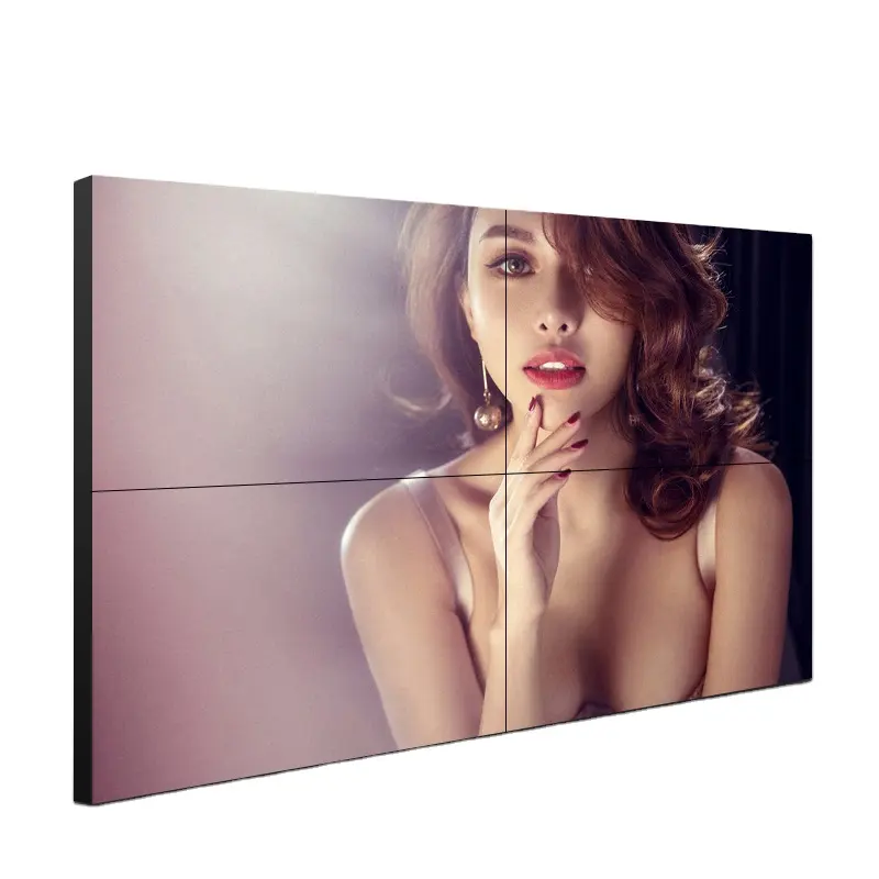 Venda quente Tela de vídeo LCD de 55 polegadas montada na parede, sinalização digital para publicidade