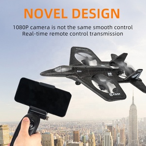 <strong>New</strong> 2.4G <strong>RC</strong> Plane Drone HD Camera Remote Control EPP Foam Airplane Fixed Wing Glider Fighter With LED Quadcopter <strong>Toys</strong> - Product Image 5
