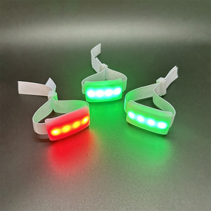 Mới lạ 2024 thiết kế mới dẫn vòng đeo tay với 7 màu sắc ánh sáng nhấp nháy theo âm nhạc buổi hòa nhạc dẫn dây đeo cổ tay - Product Image 2