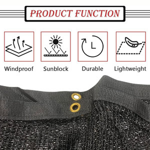 Parasol triangular fácil de instalar de alta calidad, bloque Anti UV con materiales de HDPE, productos de aislamiento de parasol - Product Image 4