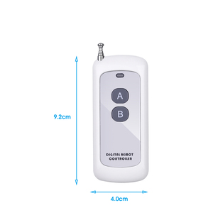 Fernbedienung mit großer Reichweite 433MHz HF-Modul Fernbedienung mit Antenne 2 Tasten - Product Image 5