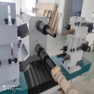 Máquina enrutadora de tallado, torno de torneado de madera cnc automático de 4 ejes, rotativa Doble - Product Image 5