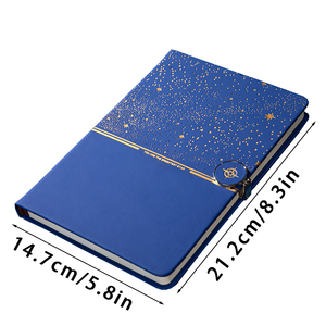 Di alta qualità A5 fibbia in metallo Multi-colore Batch misto Premium scatola regalo aziendale con U-disk diario di stampa a caldo taccuini in pelle - Product Image 5