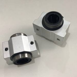 <strong>Linear</strong> <strong>Slide</strong> <strong>Unit</strong> Bearing <strong>Block</strong> SC12 Aluminum Shaft Diameter 12mm SC12V SC12VUU SCV12UU for 12mm <strong>Linear</strong> Shaft - Product Image 6