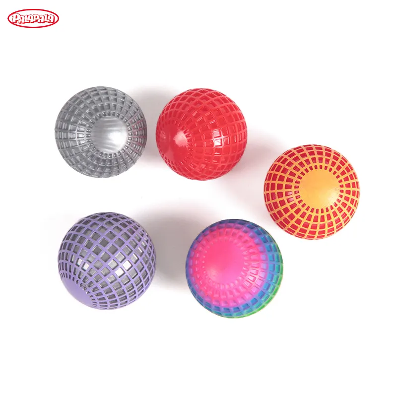 Nieuwe 6.5Cm Baby Ball Pat Ball Flash Led Kinderspeelgoed Bouncy Ball Kan Worden Aangepast