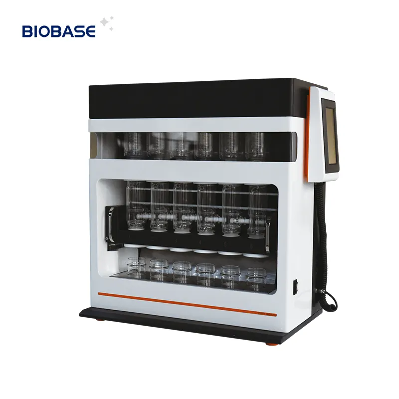 BIOBASE Fat analyzer BFA-1S Soxhlet extraction 8inch LCD Touch screen soxhlet extraction apparatus