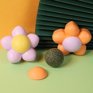 <span class=keywords><strong>Catnip</strong></span> bolas giratórias para gatos, brinquedo com erva de hortelã para limpar os dentes, flor de <span class=keywords><strong>catnip</strong></span>