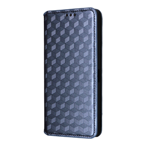 For OPPO Find <strong>X8</strong> Ultra 5G Diamond-Shaped Three-Dimensional Pattern Pu Phone Case Wallet Wristlet Flip - Product Image 2