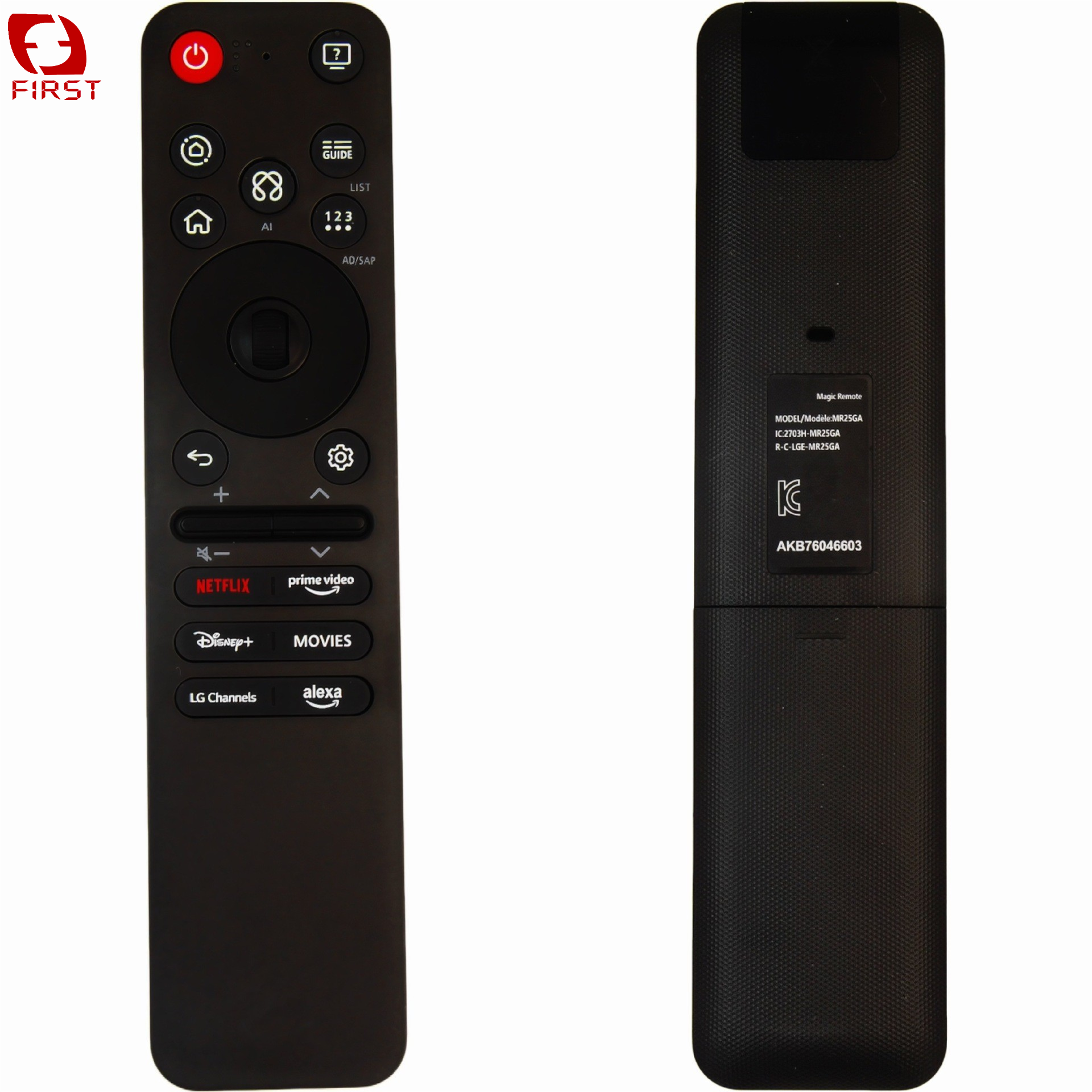 Negro 14-MR25GA 6603-Caja Blanca-Voz