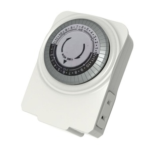 Presa remota spina Timer esterna, interruttore di controllo Wireless TESSAN con 2 prese con messa a terra, sensore di luce dal tramonto all'alba per String Li - Product Image 1