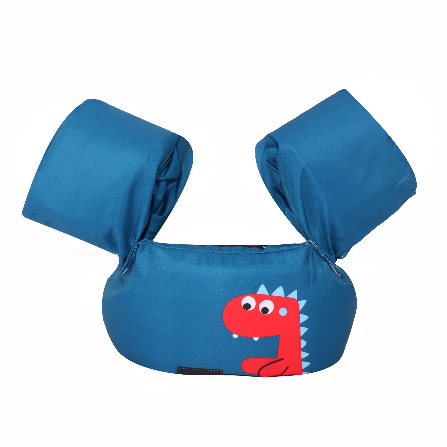Dinosaure en colère bleu foncé