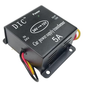 Transformador de fuente de alimentación para automóvil DIC 5A Convertidor de CC a CC con entrada de 12V y soporte personalizado - Product Image 1
