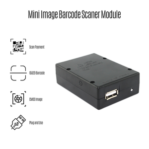 Small <strong>Fixed</strong> Barcode <strong>Scanner</strong> Module Engine Laser <strong>Bar</strong> <strong>Code</strong> Reader Module for Kiosk Equipment Vending Machine RS232 USB Interface - Product Image 5