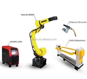 FANUC Industrial <strong>Robot</strong> Arm 6 Axis M-710iC/50 for <strong>Loading</strong>, <strong>Unloading</strong>, Welding Equipment With Mig Mag Welding <strong>Machine</strong>