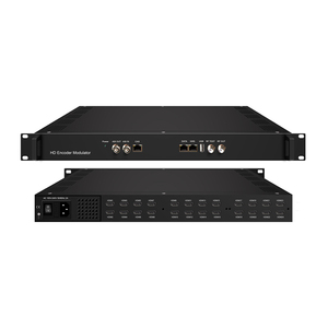 CATV 24 HD MI Entrada 16 Portadores salida Codificador de Modulador Mpeg 4/H.264 Modulador de Codificador - Product Image 2