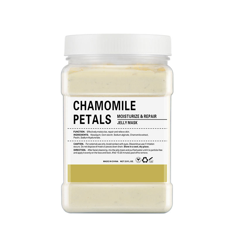 Mascarilla de manzanilla en polvo