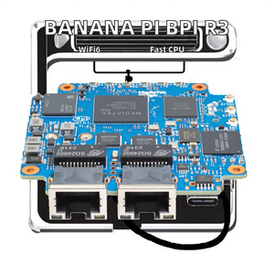 لوحة تطوير جهاز توجيه مفتوح المصدر صغير عالي الأداء R3 Pi BPI BPI تدعم WiFi6 متوافق مع Linux و Android - Product Image 2