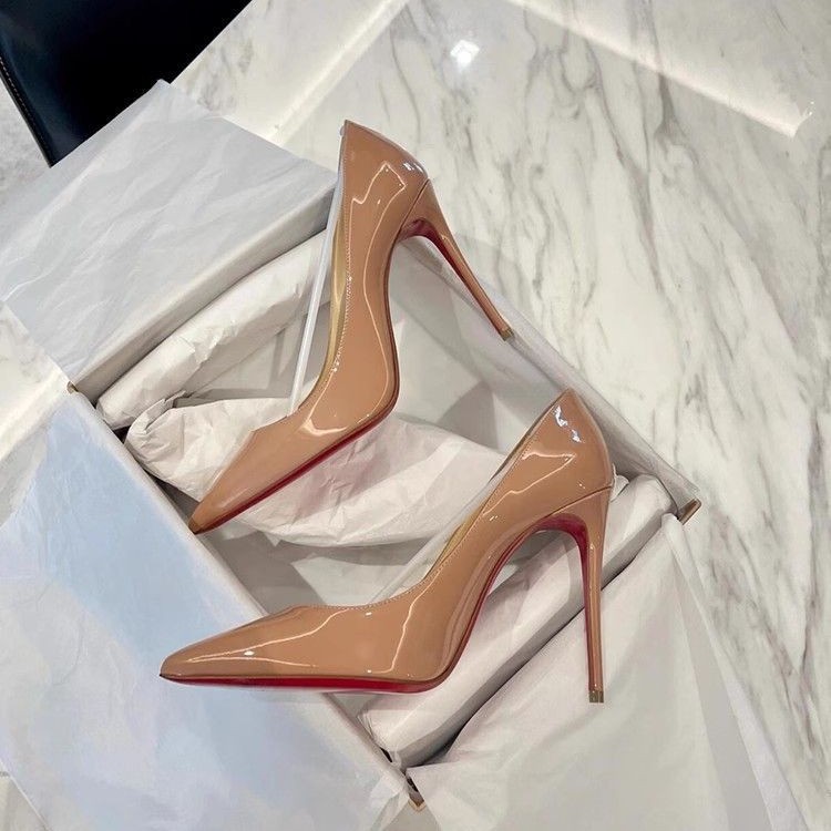 Apricot color - heel height 7cm