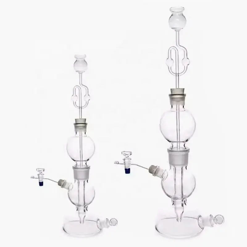 Lab Glass 250ミリリットルKipp Hydrogen Gas Generator Apparatus