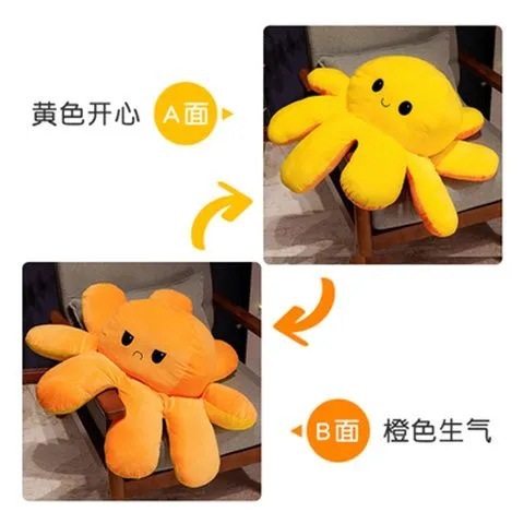 Orange to yellow