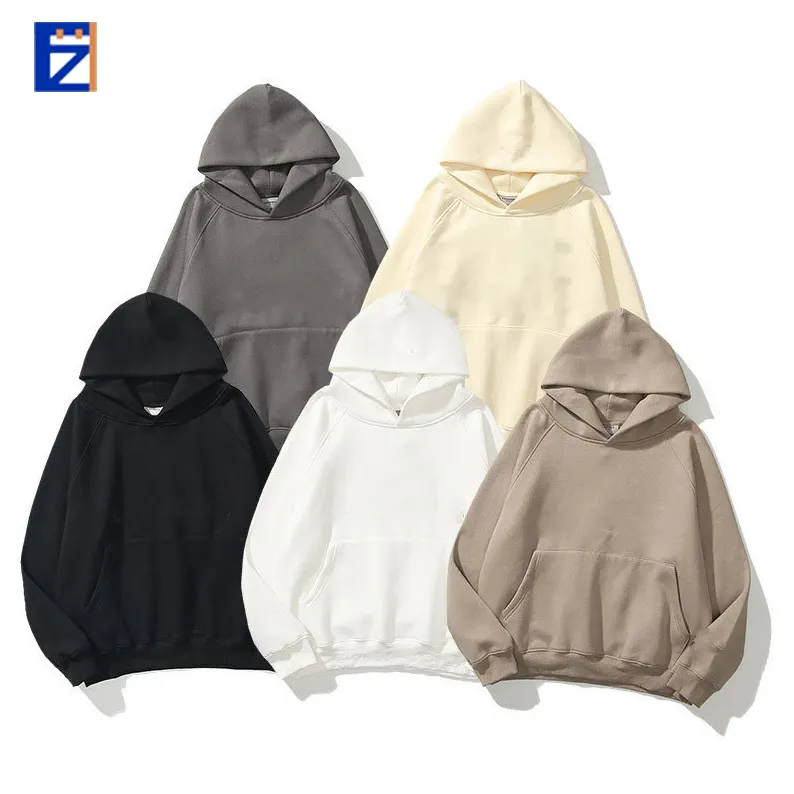 2024 Đầy Đủ Zip up Thời Trang Phố Đồ Họa Áo Thun Tùy Chỉnh 180 GSM Thiết Kế Người Đàn Ông Hoodies