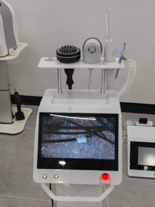 20255 All-in-one kafa derisi tedavi cihazı algılama + Nano sprey + mikro akım oksijen sprey isı tedavisi - Product Image 5