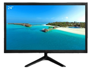 Monitor de ordenador de 24 pulgadas con resolución de salida, pantalla LED de 1920x1080 para oficina, 4K, compatible con salida de entrada de audio y vídeo