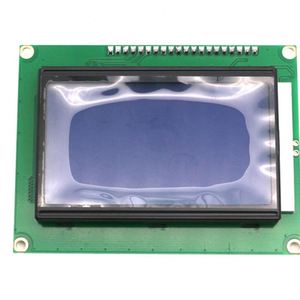 128x64 punti modulo LCD 5V schermo blu 12864 LCD con retroilluminazione porta parallela LCD12864 128X64 Lcd - Product Image 1