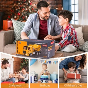 เครื่องผสมปูนซีเมนต์ RC สมจริงจาก YX โมเดล1/20รถก่อสร้างสำหรับสะสม2.4กิกะเฮิร์ตซ์6แชนเนล - Product Image 6