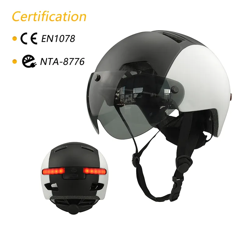 Manufacturer ODM OEM Ebike Bike Helmet CE EN1078 Certified nta8776 certified electric bike e-bike escooter helmet with light