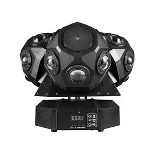 ไฟเลเซอร์ RGBW LED 3หัว150W ไฟเวที DJ บาร์พร้อมการควบคุมอุณหภูมิสี - Product Image 2