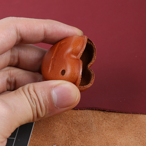 Gerçek inek deri malzeme anahtar kapak motosiklet anahtar kılıfı için Vespa GT300 motosiklet anahtar - Product Image 6