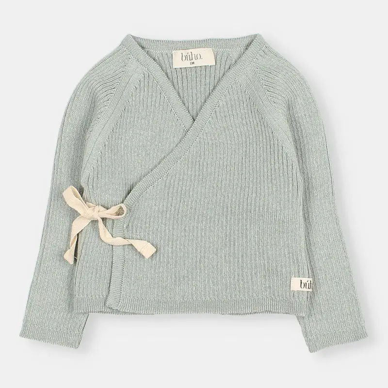 Freya Cardigan lavorato a maglia su misura per bambina maglione invernale per bambini all'ingrosso maglioni kimono vestiti per neonati