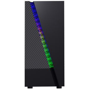 EATX PC mit Lüfter buntes gehärtetes Glas horizontal gekühlte <span class=keywords><strong>CPU</strong></span>-Schrank staub dicht Gamer <span class=keywords><strong>Computer</strong></span> gehäuse Gaming <span class=keywords><strong>Computer</strong></span> <span class=keywords><strong>Case</strong></span>