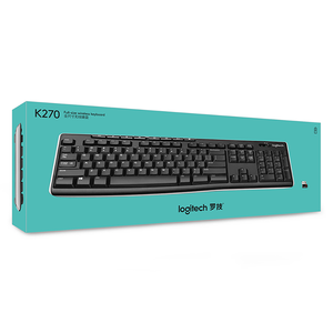 原装罗技K270办公无线键盘全尺寸无线键盘，带统一接收器 - Product Image 5