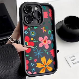 Renkli çiçekler UV anti-sonbahar silikon yumuşak cep telefonu kılıfları iPhone 15 için Promax Pro 7 artı XSmax XR için Apple buzlu - Product Image 3