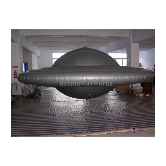 2020 Hot Sale Riesen aufblasbarer UFO-Ballon, aufblasbare fliegende Untertasse für Werbung