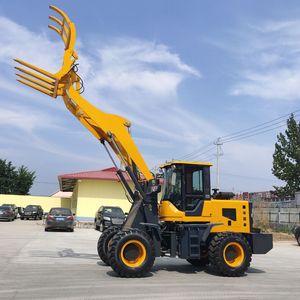 新型多功能3ton4t 5t四轮驱动前端装载机，带3吨发动机铲斗附件5吨额定负载 - Product Image 1