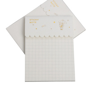 Simple Blank Horizontal Line <strong>Notepad</strong> Ins Style Student Message Grid Note Note Ready for Sale - Product Image 1