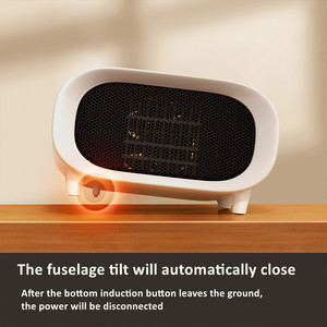 Fabrika toptan OEM özel USB Mini ısıtıcı basit tasarım masaüstü elektrikli ısıtıcı fanı kış taşınabilir isıtma isıtıcılar - Product Image 4