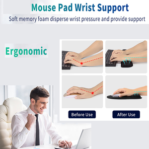 Good Design <strong>Computer</strong> <strong>Mouse</strong> <strong>Using</strong> Slow Rebound <strong>Mouse</strong> Pad Set, <strong>Keyboard</strong> Pad Set, Wrist Support <strong>Mouse</strong> Pad - Product Image 5