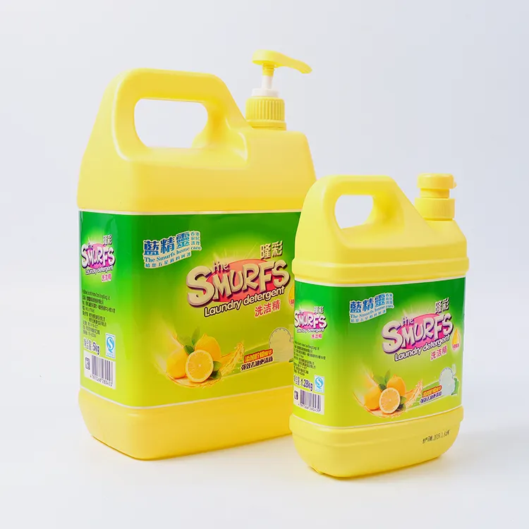 Cápsulas líquidas para lavar platos, producto químico de esencia de limón, precio bajo, venta al por mayor
