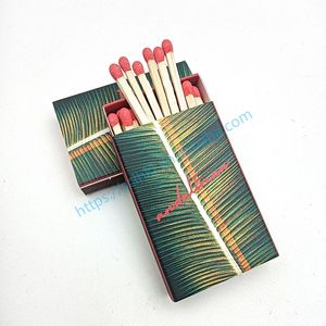 Emniyet özel tasarım küçük kibrit kutusu renkli ipuçları ile beyaz siyah kırmızı maç kafa mum matchstick için - Product Image 6