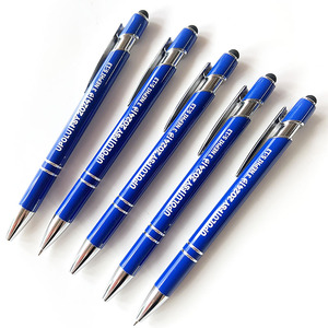 定制<span class=keywords><strong>Logo</strong></span>紫色黑色圆珠笔高品质金属笔橡胶塑料圆珠笔便宜促销礼品<span class=keywords><strong>Logo</strong></span>印花