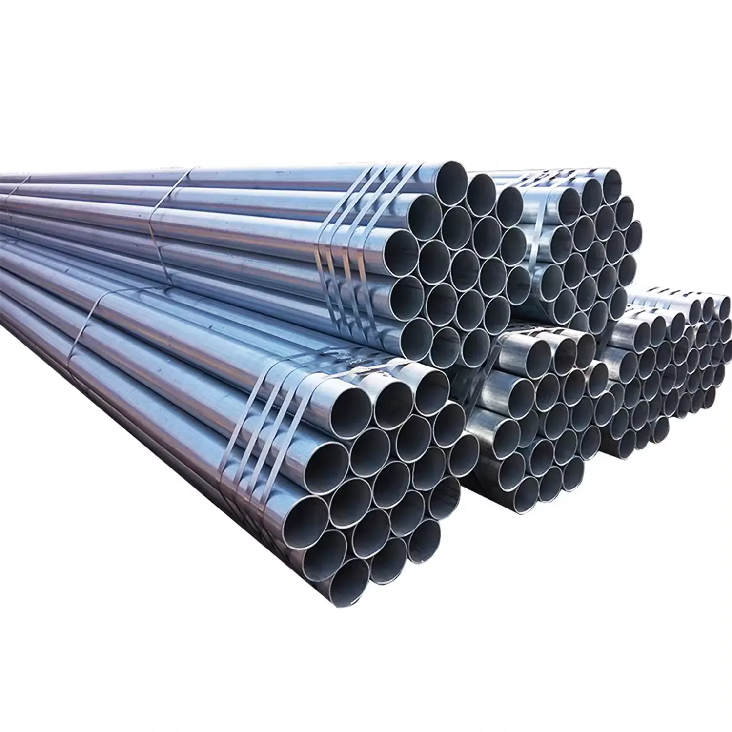 Tubo de construcción de acero al carbono ASTM GB JIS A36 A53 A192 Q235 Q235B Sch40 10mm 60mm para construcción de oleoductos y gasoductos