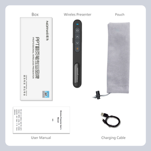 Puntatore Laser verde ricaricabile, presentatore Wireless con puntatore Laser Green Presentation Remote PPT Clicker Lazer Pointer Pen - Product Image 6