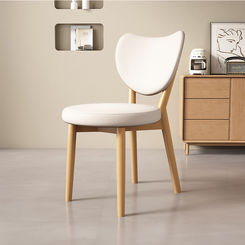 Log color-white leather
