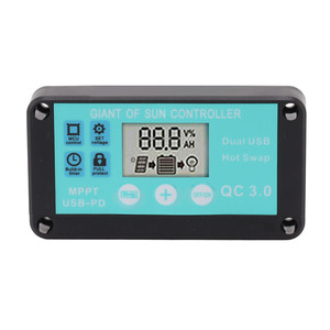 Ultra-Wide 10A-100A USB Solar laderegler mit 12V 5V LCD Display MPPT Solar laderegler - Product Image 5