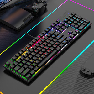Hochwertige 104 Tasten mechanische Tastatur mit LED-USB-Schnittstelle für Computergebrauch New Style Tastatur - Product Image 6